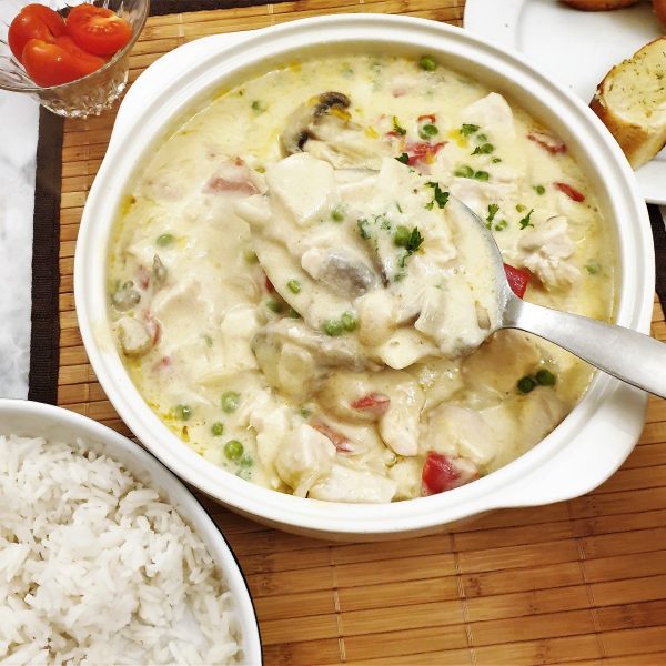 Easy Chicken a la King on the table in 30 minutes Foodle Club
