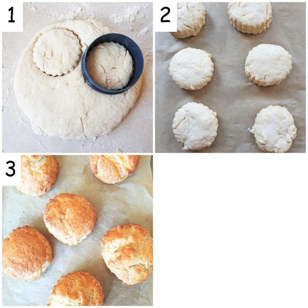 Quick and easy homemade scones - only 4 ingredients - Foodle Club
