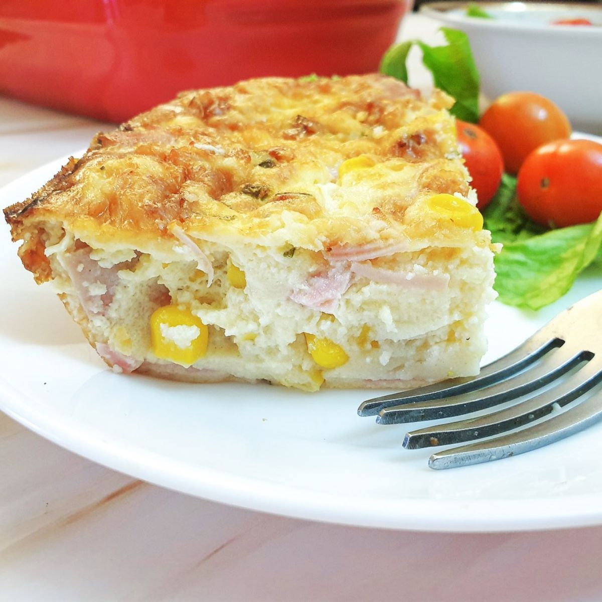 Crustless Ham Quiche Recipe | Deporecipe.co