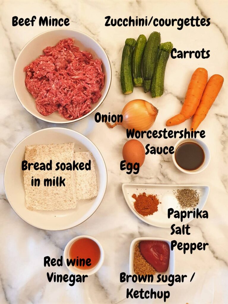 Juicy meatloaf with hidden vegetables Foodle Club