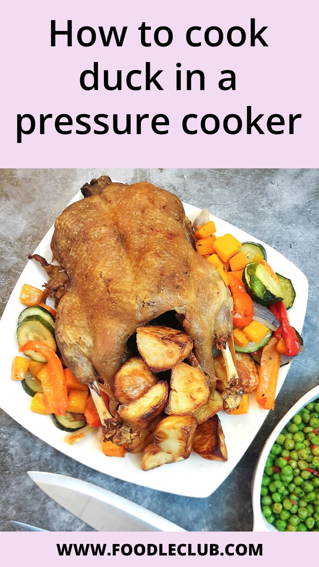How to cook a duck in a pressure cooker Foodle Club