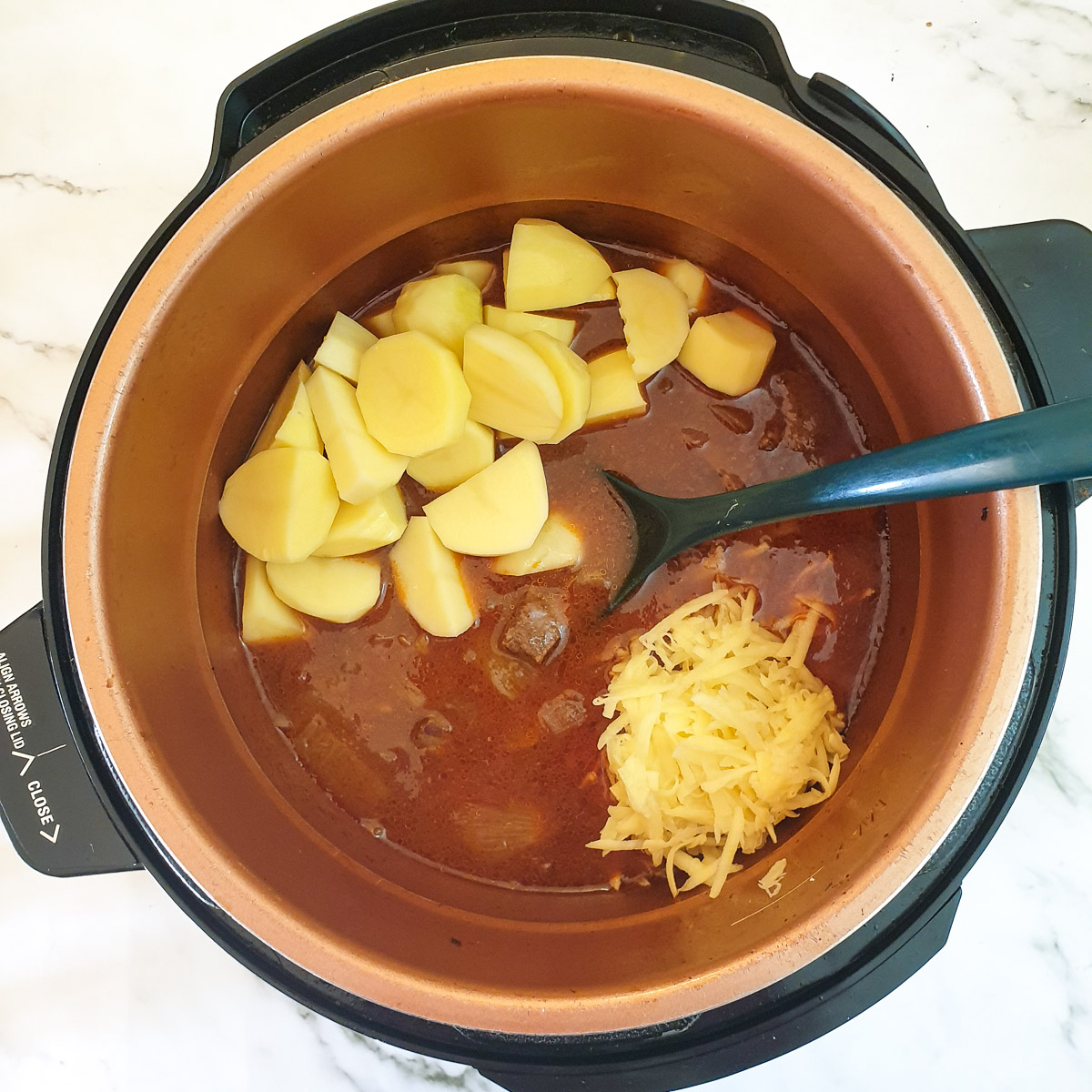 Traditional British meat and potato pie with suet pastry Foodle Club