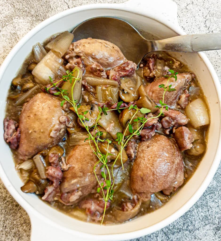 Slow-cooker coq au vin – the easy version – Foodle Club