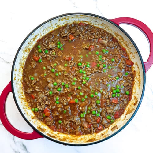 Lamb keema (minced lamb curry with eggs) - Foodle Club