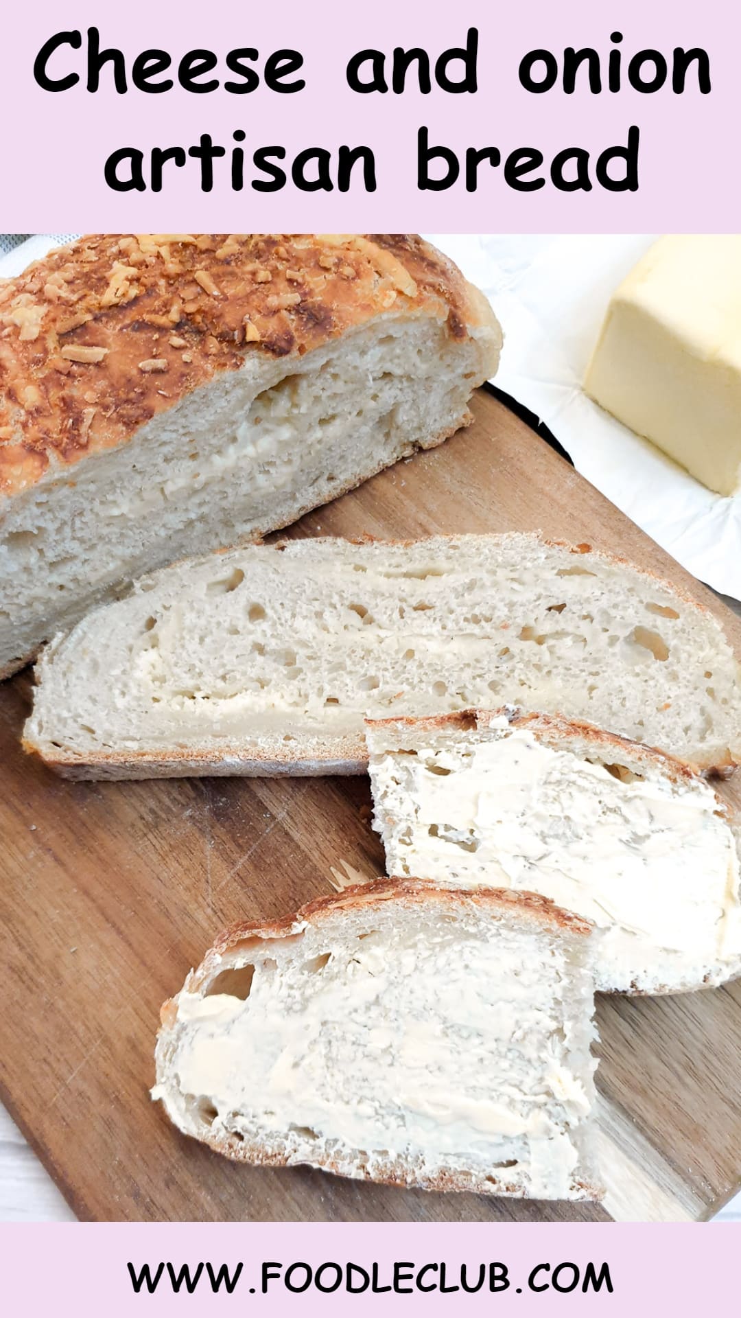 Cheese and onion loaf Foodle Club