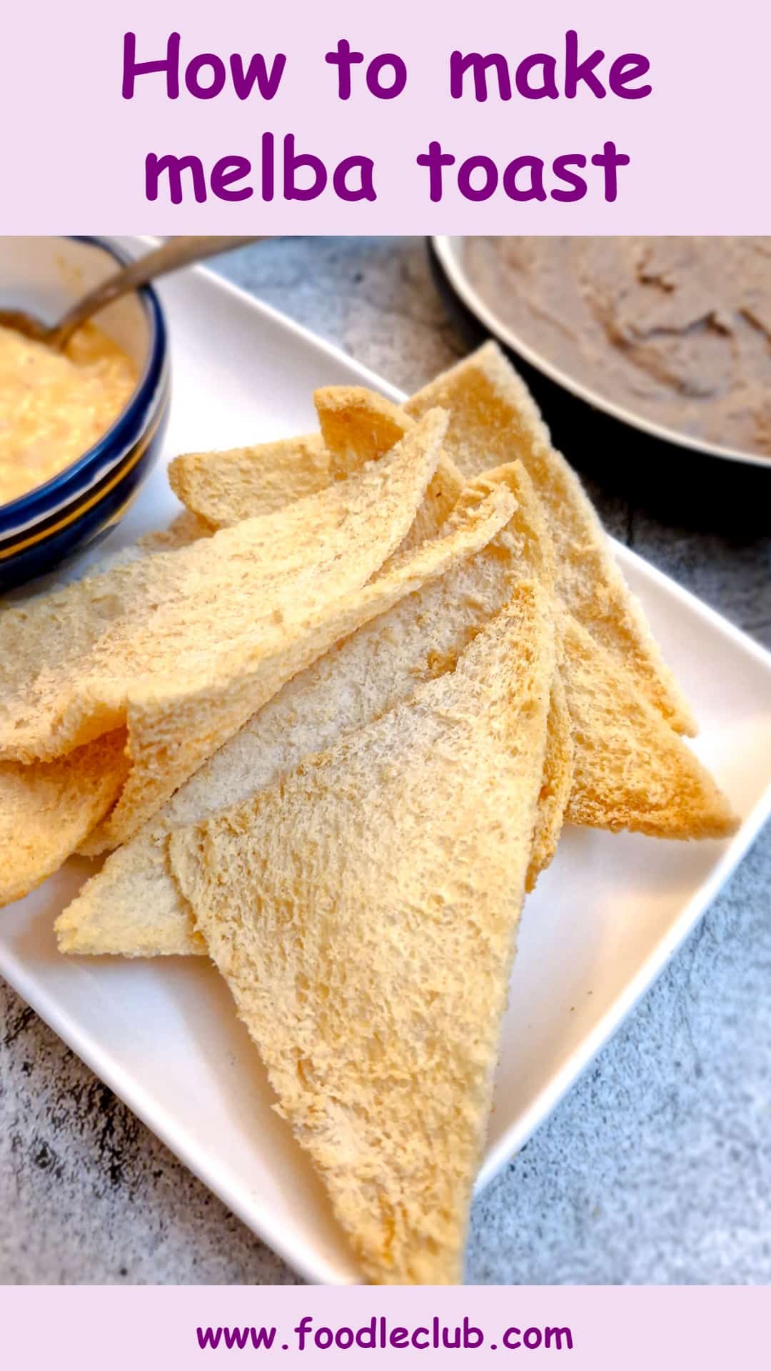 How to make melba toast Foodle Club