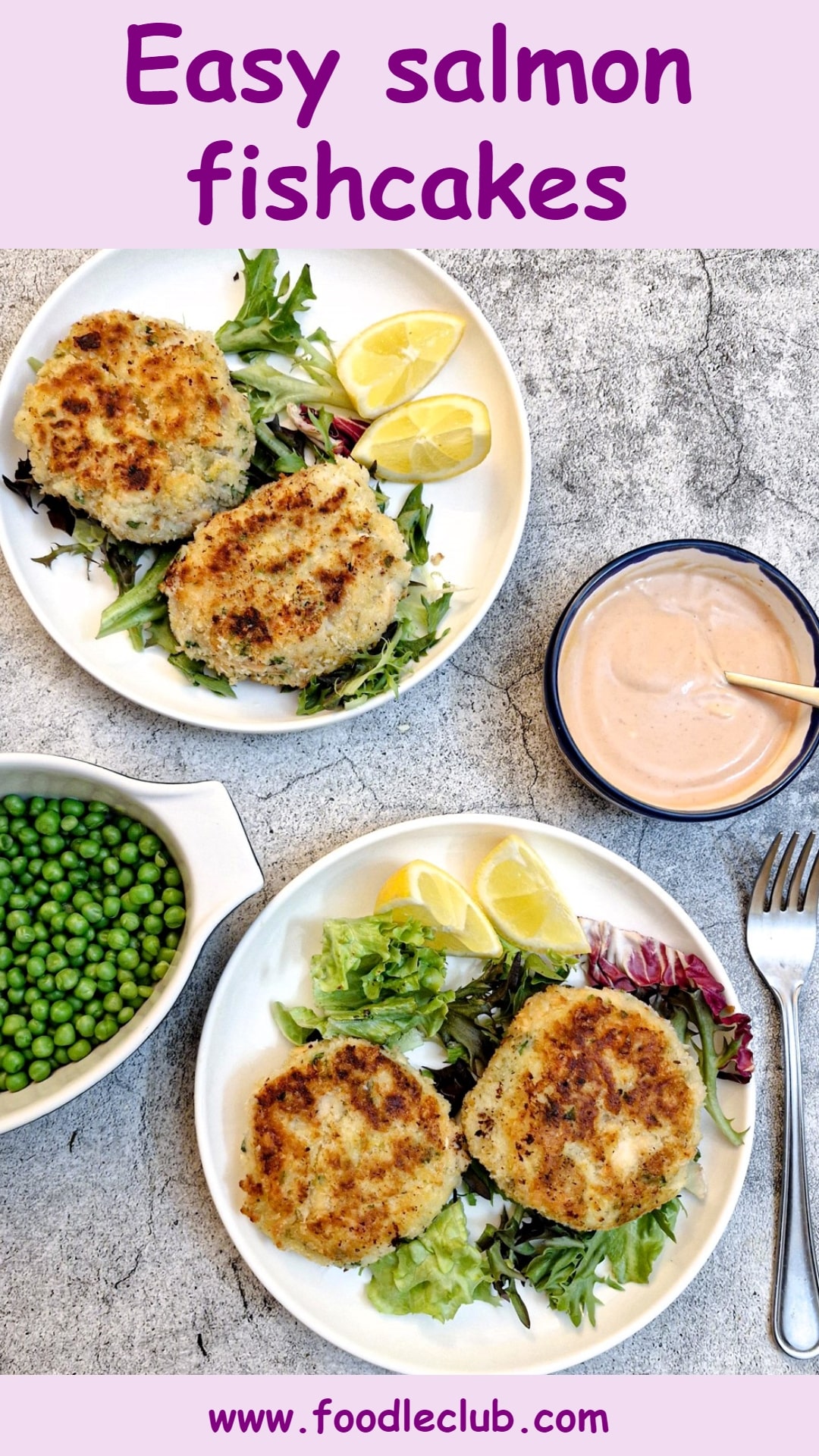 Easy salmon fishcakes - Foodle Club